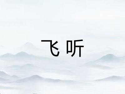 飞听