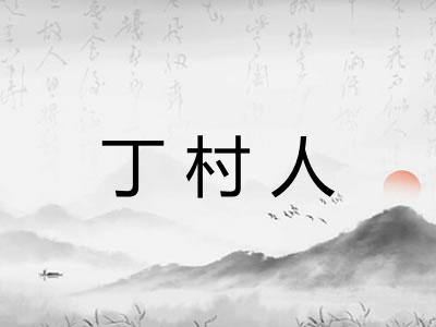 丁村人