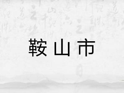 鞍山市