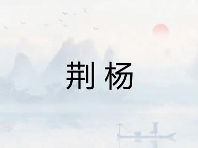 荆杨
