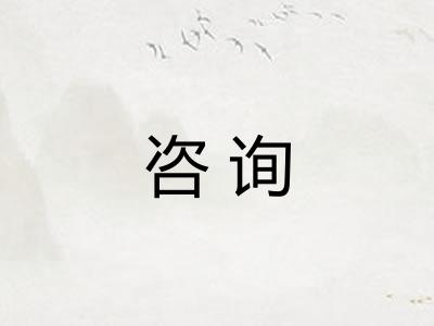 咨询