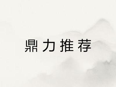 鼎力推荐