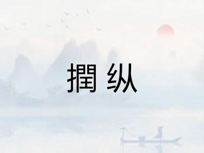 撋纵