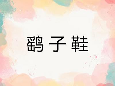 鹞子鞋
