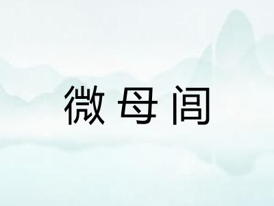 微母闾
