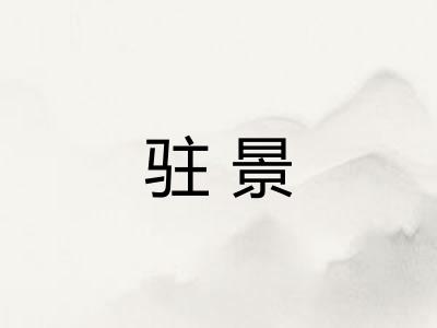 驻景