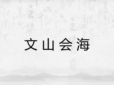文山会海