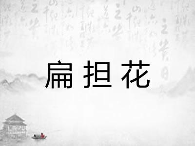 扁担花