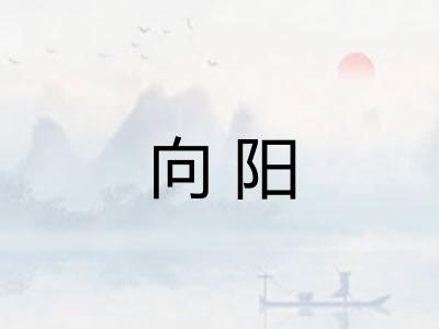 向阳