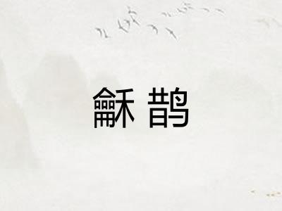 龢鹊