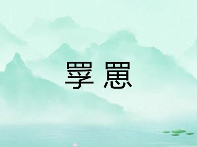 罦罳