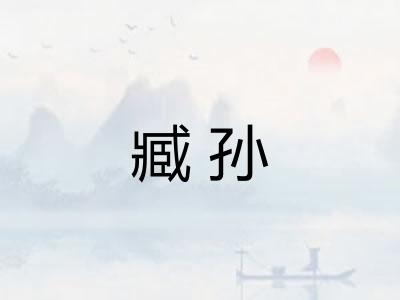 臧孙