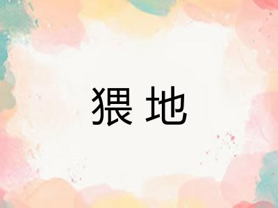 猥地