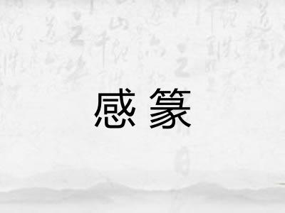 感篆