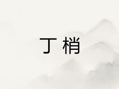 丁梢