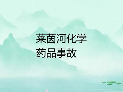 莱茵河化学药品事故