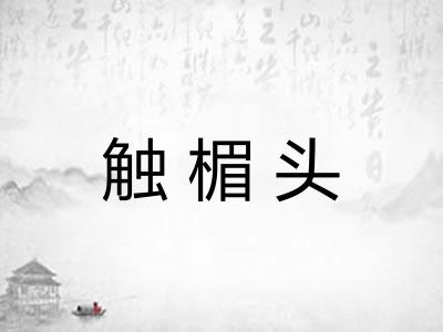 触楣头