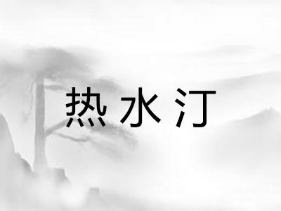 热水汀