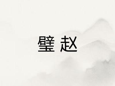 璧赵