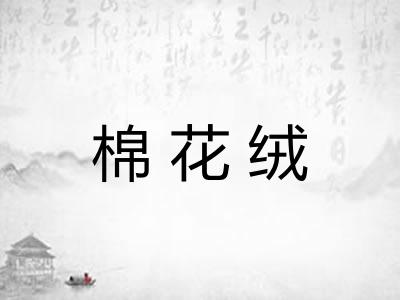 棉花绒