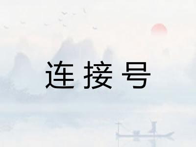 连接号