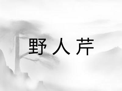 野人芹