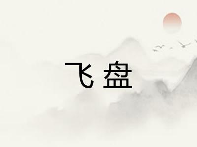 飞盘