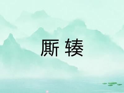 厮辏