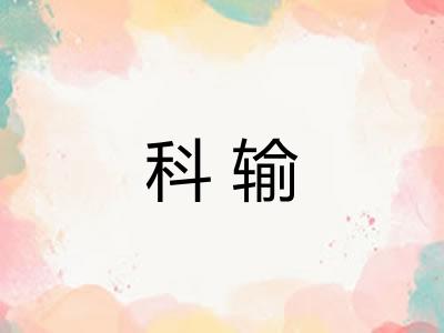 科输