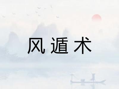 风遁术