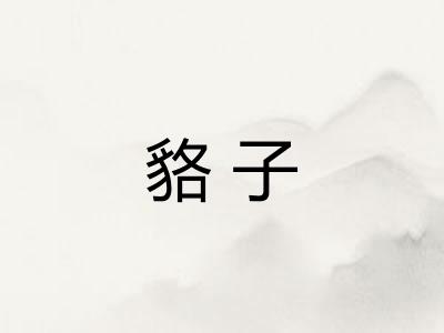 貉子