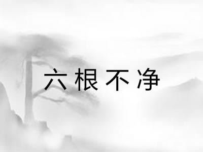 六根不净