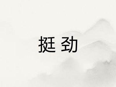 挺劲