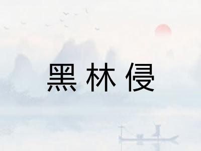 黑林侵
