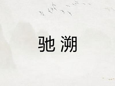 驰溯