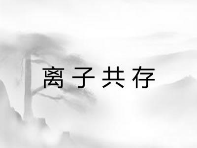 离子共存