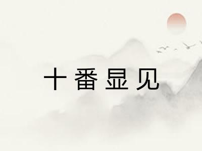 十番显见