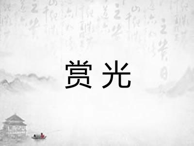 赏光