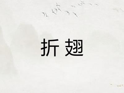折翅