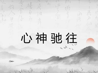 心神驰往