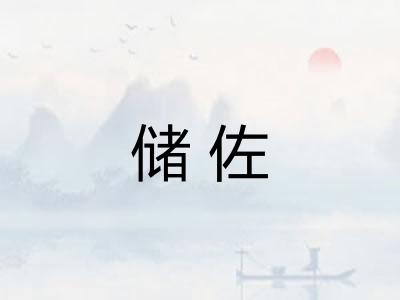 储佐