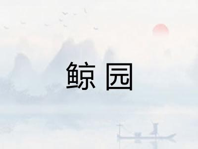 鲸园