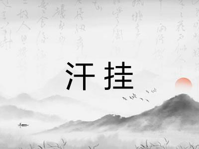 汗挂