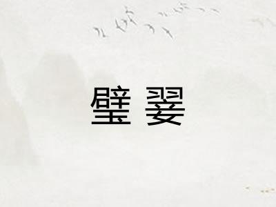 璧翣