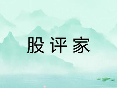 股评家
