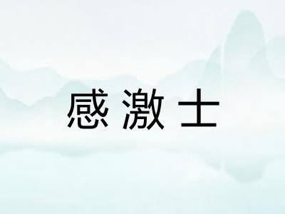 感激士