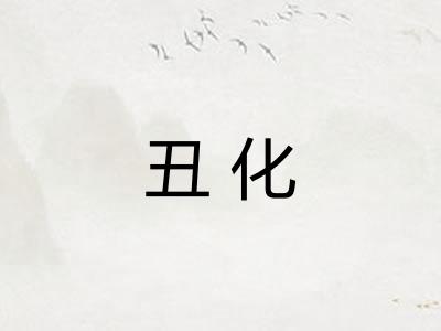 丑化