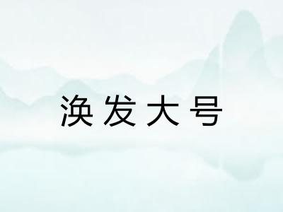 涣发大号