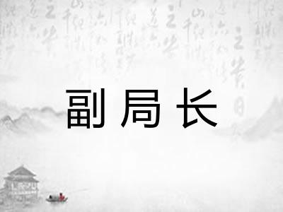 副局长