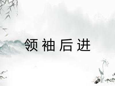 领袖后进